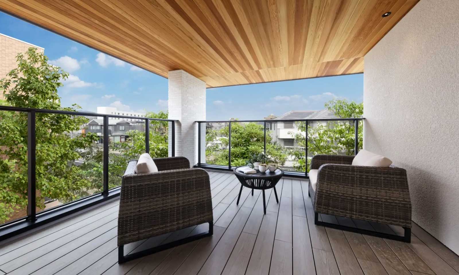 バルコニーデッキ